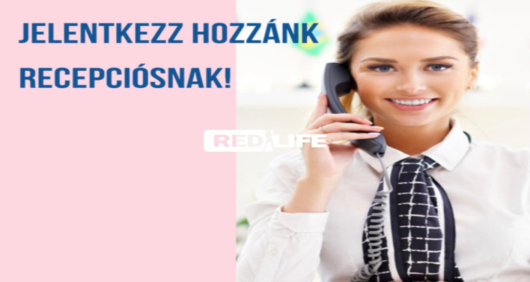 Sziasztok!
Recepci&oacute;st keresek 1 h&oacute;nap munka