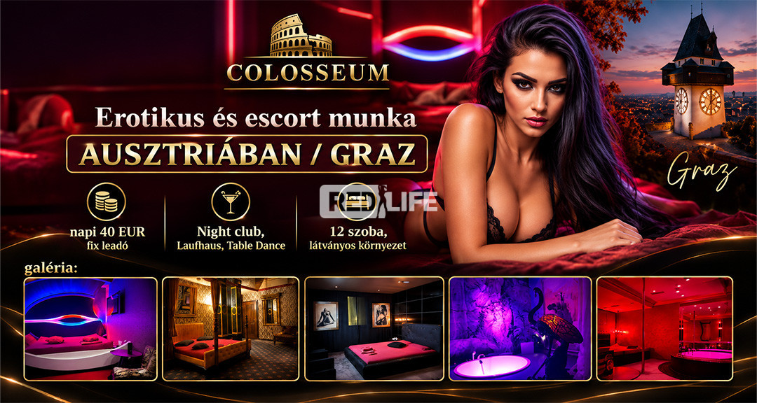 [Colosseum Graz] Erotikus és escort