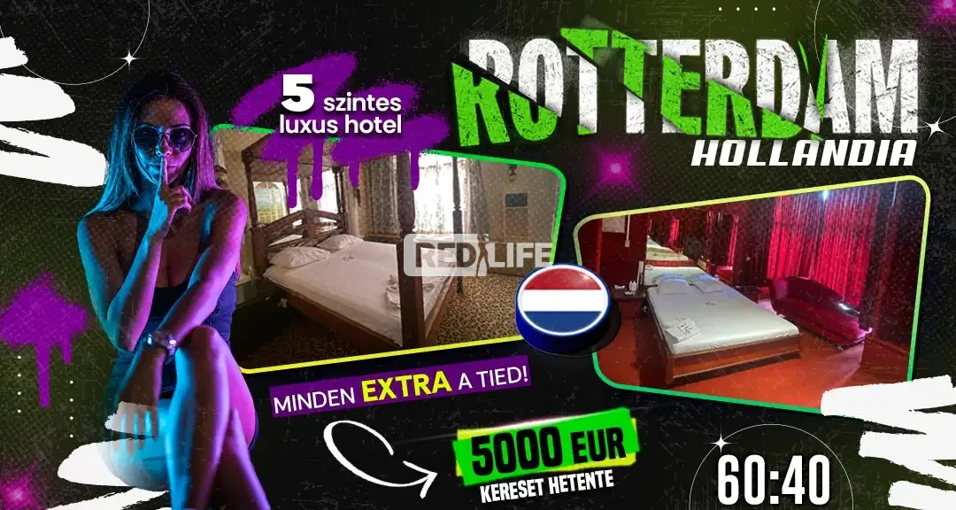 Rotterdam elit erotikus szalonja téged