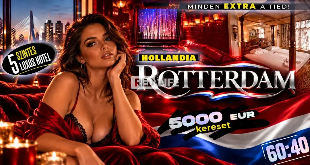 Ritka, exkluz&iacute;v erotikus lehetős&eacute;g Hollandi&aacute;ban