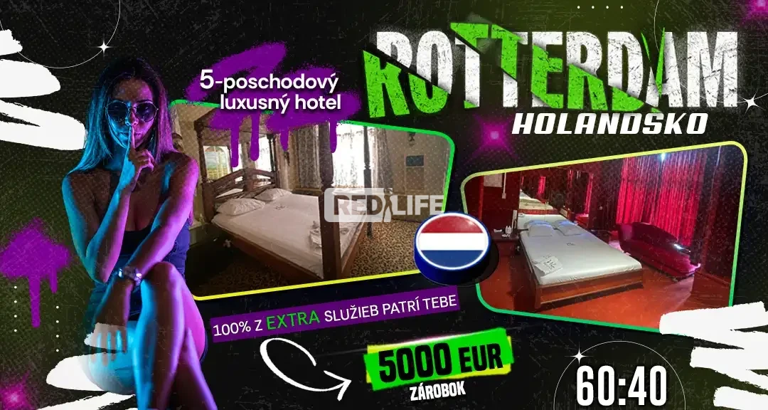 Elitný erotický salón v Rotterdame
