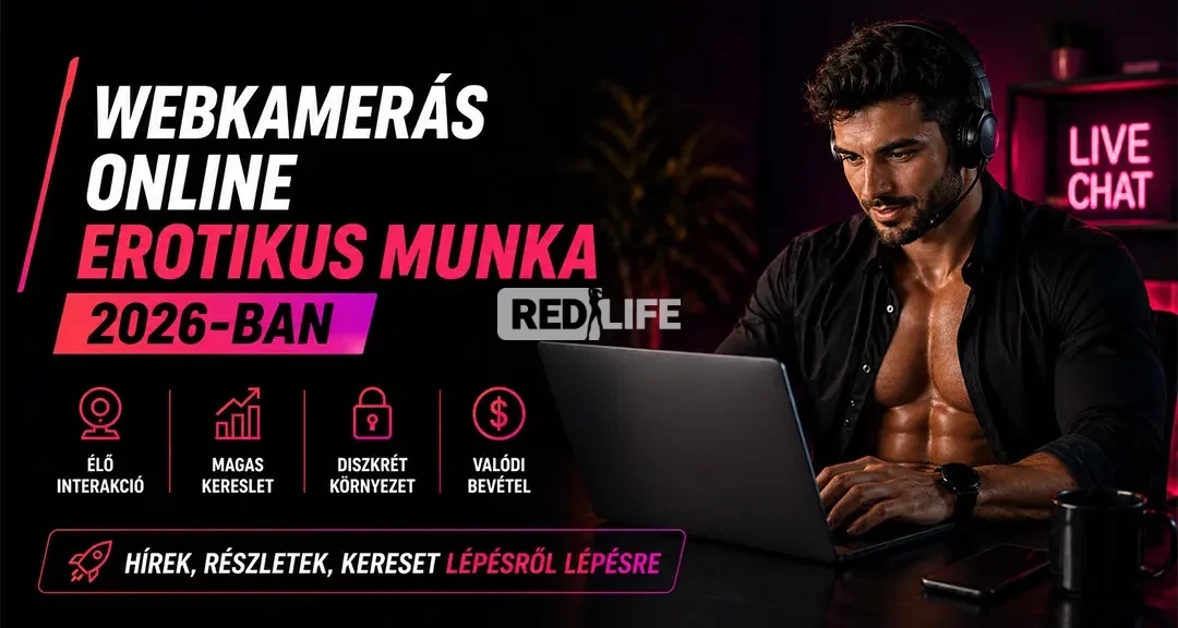 Webkamerás és online erotikus munkák